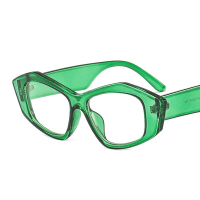 Striped Sunglasses For Men And Women Small Frame Geometry
