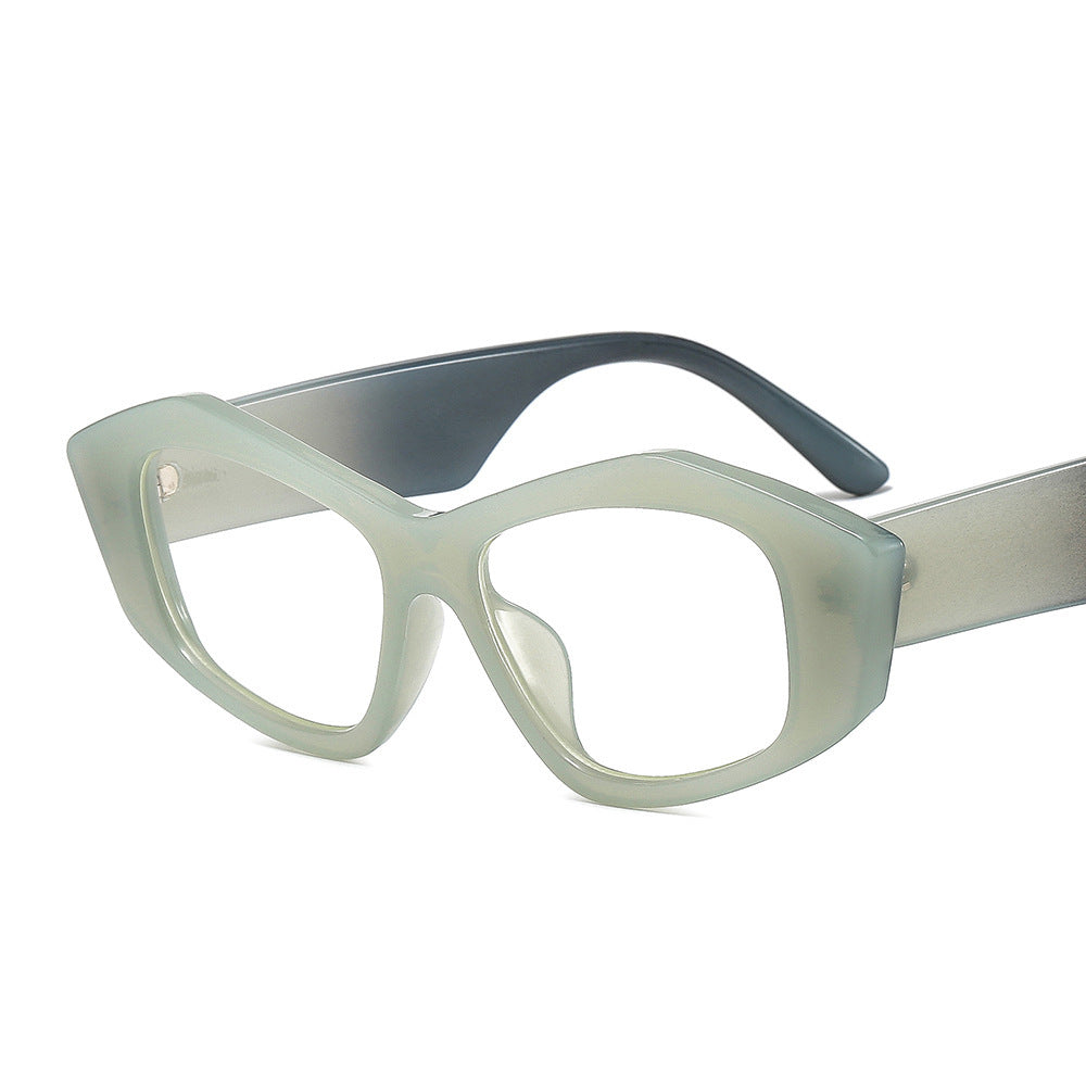 Striped Sunglasses For Men And Women Small Frame Geometry