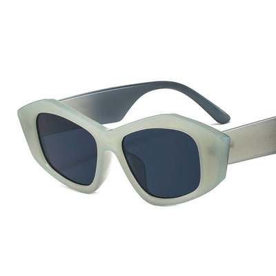 Striped Sunglasses For Men And Women Small Frame Geometry