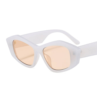 Striped Sunglasses For Men And Women Small Frame Geometry
